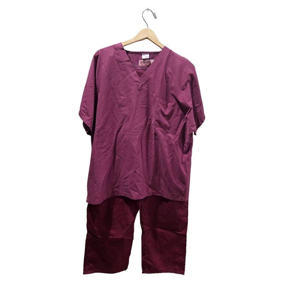 Fashion Seal XL scrub Set #184 red